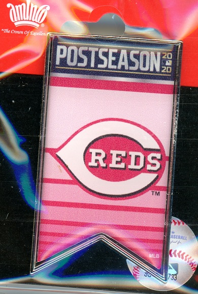 Reds 2020 Postseason Banner pin