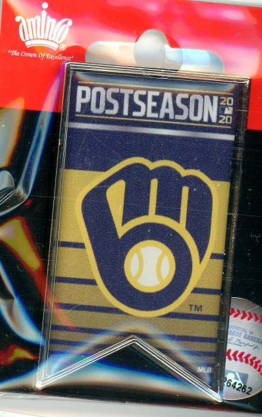Brewers 2020 Postseason Banner pin