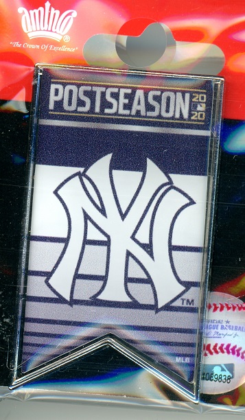 Yankees 2020 Postseason Banner pin