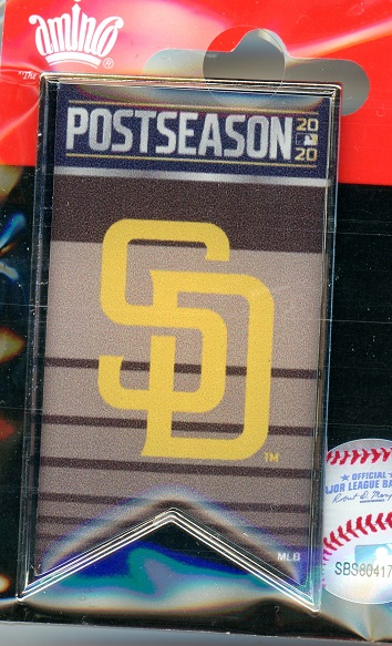 Padres 2020 Postseason Banner pin