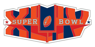 Super Bowl XLIV Logo pin