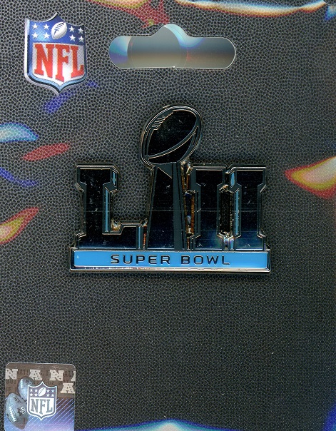 Super Bowl LII Logo pin - Aminco