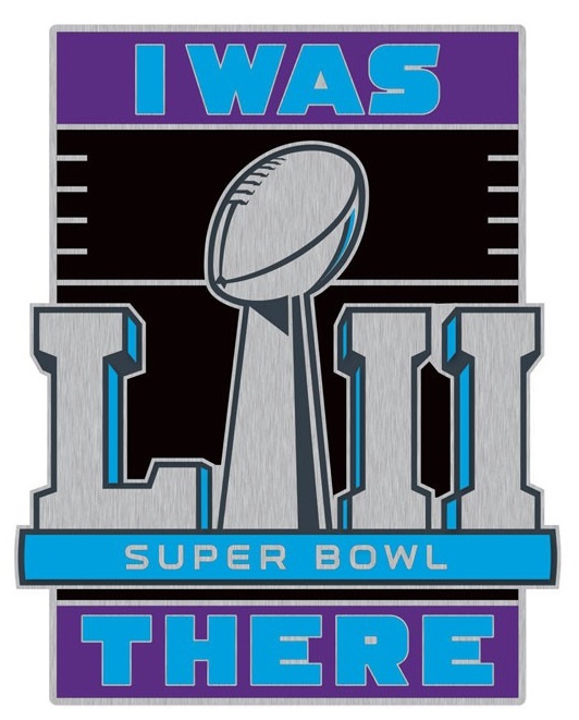 Super Bowl 52 "I Was There" pin