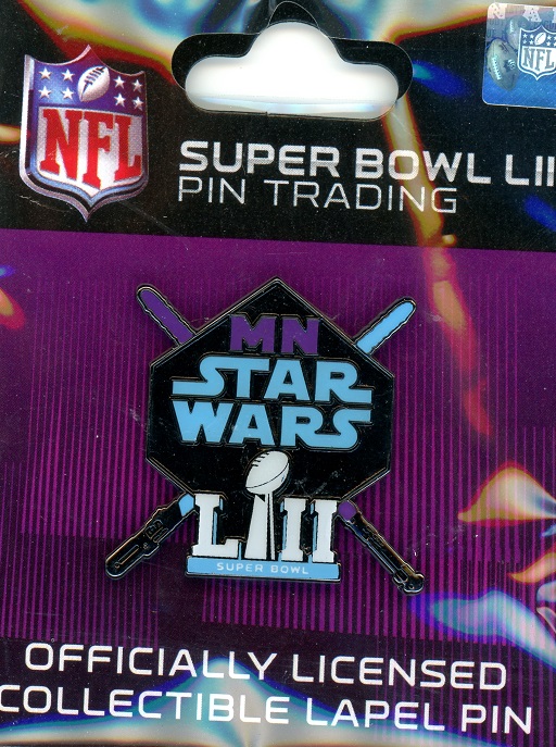 Super Bowl LII Star Wars pin