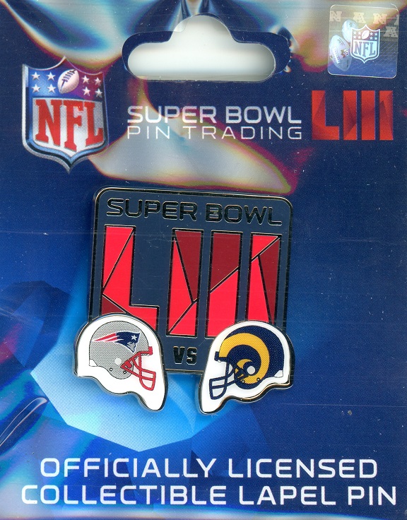 Super Bowl LIII Dueling pin