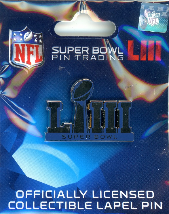 Super Bowl LIII Logo pin