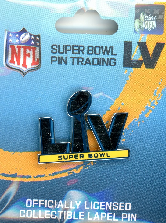 Super Bowl LV Logo pin by Wincraft