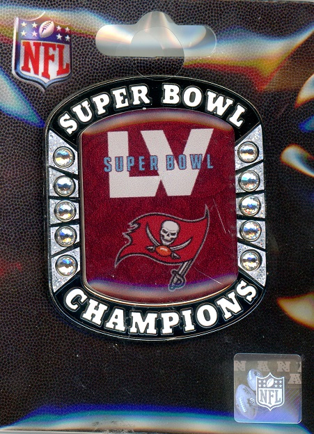 Buccaneers Super Bowl Champs Ring pin
