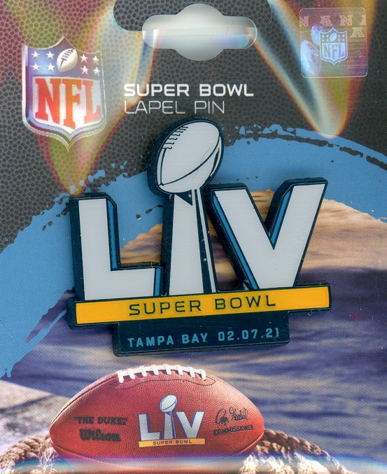 Super Bowl LV Primary Logo pin