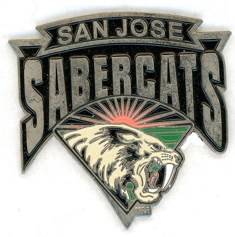 SaberCats "Antique" Triangle pin