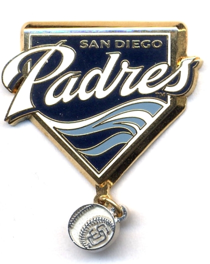 Padres Logo Dangle pin Padres Logo Dangle pin