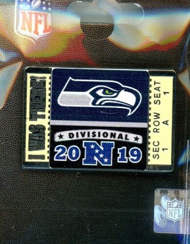 Seahawks Divisional Playoff \"I Was There!\" pin