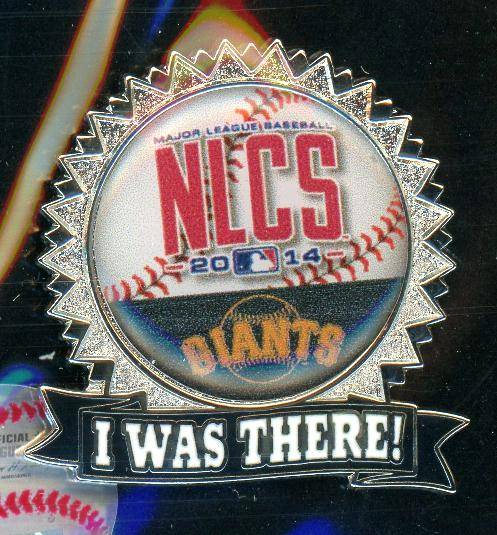 Giants 2014 NLCS \"I Was There\" pin