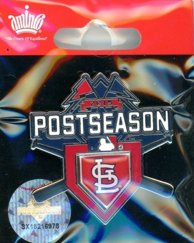 Cardinals 2015 Postseason Crossed Bats pin