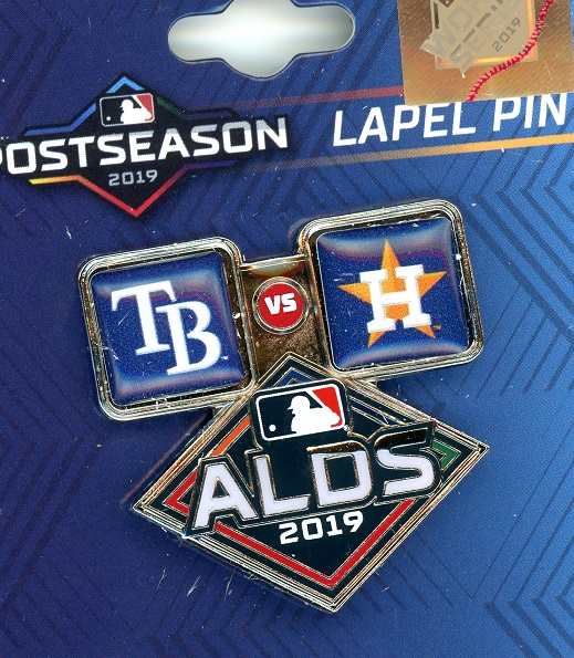 Rays vs Astros 2019 ALDS pin