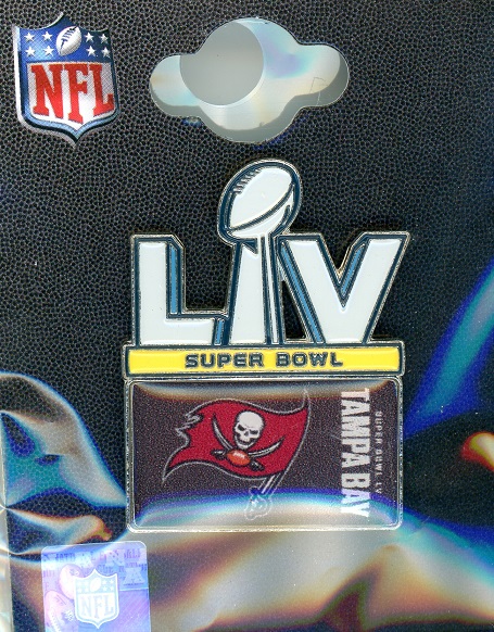 Buccaneers Super Bowl LV pin - Aminco