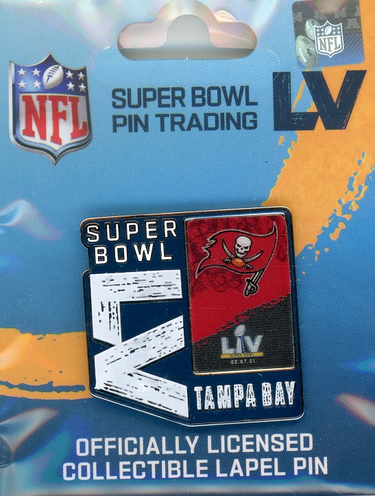 Buccaneers Super Bowl LV pin - Wincraft