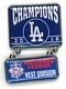 Dodgers 2016 Division Champs Dangler pin