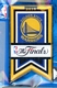 2016 Warriors NBA Finals Banner pin