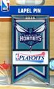 2016 Hornets NBA Playoffs Banner pin