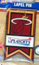 2016 Heat NBA Playoffs Banner pin