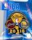2016 Warriors vs Cavaliers NBA Finals pin