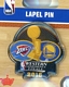 2016 Warriors vs Thunder Western Conference Finals pin