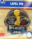 2016 Raptors vs Heat NBA Playoffs pin