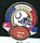 Colts NFL Conferences pin w/ 3D ball