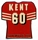 49ers Kent Jersey pin 9/19/97
