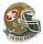 49ers Pewter Helmet pin