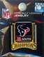 Texans 2016 AFC South Champs pin