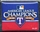 Rangers 2010 AL Champs Rectangular pin