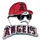 Angels Baseball with Sunglasses pin
