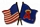 Angels / U.S. Flag pin