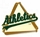 A's Three Bats pin A's Three Bats pin