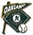A's Diamond, Bat, & Ball pin A's Diamond, Bat, & Ball pin