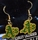 A's Glitter J-Hook Earrings