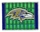 Ravens Logo On Field pin