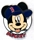 Red Sox Mickey Mouse Head pin