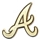Braves Golden Logo pin Braves Golden Logo pin