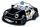 Chevron Police Car pin