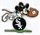White Sox Mickey Mouse Fielder pin