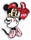 Reds Minnie Mouse #1 Fan pin