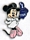 Rockies Minnie Mouse #1 Fan pin