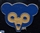 Cubs Blue & Gold Retro Logo pin