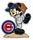 Cubs Mickey Mouse Pitcher pin