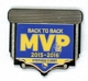Warriors Steph Curry Back-To-Back MVP pin