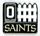 Saints Fence pin w/ Rotating \"O\" & \"D\"