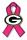 Packers BCA Pink Ribbon pin